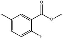 2-氟-5-甲基苯甲酸甲酯, 2967-93-3, 结构式