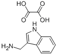 3-(氨甲基)吲哚草酸酯, 296775-93-4, 结构式