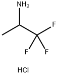 (RS)-2-氨基-1,1,1-三氟丙烷 盐酸盐 结构式