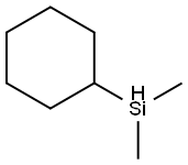 环己基二甲基硅烷, 29681-56-9, 结构式