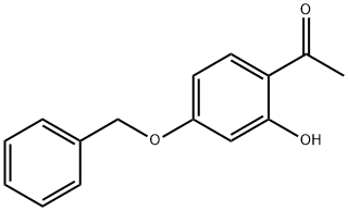 4-苄氧基-2-羟基苯乙酮 结构式