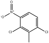 2,6-ジクロロ-3-ニトロトルエン 化学構造式