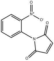 1H-吡咯-2,5-二酮,1-(2-硝基苯基)- 结构式