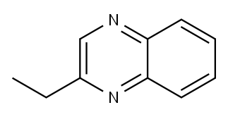 Quinoxaline,  2-ethyl- Struktur