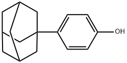 4-(1-アダマンチル)フェノール 化学構造式