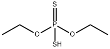 ジチオりん酸 O,O-ジエチル 化学構造式