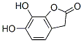 6,7-Dihydroxycoumaranone 结构式