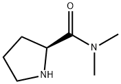 N,N-二甲基吡咯烷-2-甲酰胺 结构式