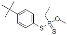 S-(p-tert-Butylphenyl)O-methyl=ethylphosphonodithioate Structure