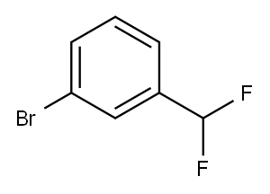3-二氟甲基溴苯, 29848-59-7, 结构式