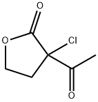 3-acetyl-3-chlorodihydrofuran-2(3H)-one Structure