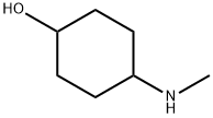 4-(メチルアミノ)シクロヘキサノール 化学構造式