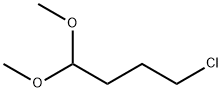 4-氯丁醛缩二甲醇 结构式