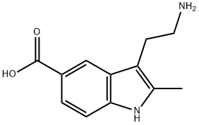 3-(2-Amino-ethyl)-2-methyl-1H-indole-5-carboxylic acid Structure