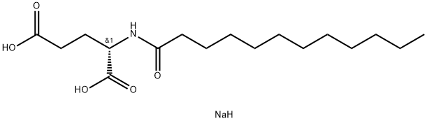 Sodium lauroyl glutamate Structure