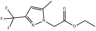 3-三氟甲基-5-甲基吡唑-1-乙酸乙酯, 299405-24-6, 结构式
