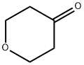 テトラヒドロ-4H-ピラン-4-オン 化学構造式