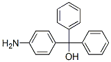 (4-Aminophenyl)diphenylmethanol Structure