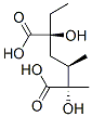 (2S,3R,5S)-5-Ethyl-2,5-dihydroxy-2,3-dimethylhexanedioic acid Struktur