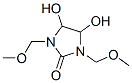 4,5-dihydroxy-1,3-bis(methoxymethyl)imidazolidin-2-one Structure