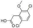 3,6-DICHLORO-2-METHOXYPHENYLACETIC ACID Structure