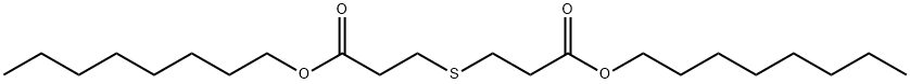 3,3'-Thiobis(propionic acid octyl) ester Structure