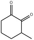 3-METHYLCYCLOHEXANE-1,2-DIONE Structure