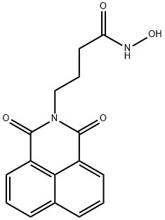 4-(1,3-二氧代-1H-苯并[DE]异喹啉-2(3H)-基)-N-羟基丁酰胺 结构式