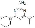 4-Isopropyl-6-(1-piperidinyl)-1,3,5-triazin-2-amine Structure