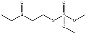 チオりん酸S-[2-(エチルスルフィニル)エチル]O,O-ジメチル 化学構造式