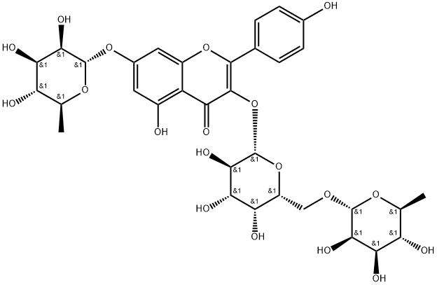刺槐素, 301-19-9, 结构式