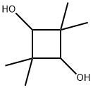 2,2,4,4-テトラメチル-1,3-シクロブタンジオール 化学構造式