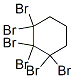 hexabromocyclohexane Struktur