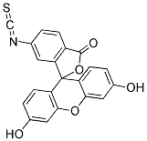 6-异硫氰基荧光素, 3012-71-3, 结构式
