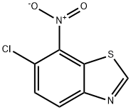 Benzothiazole, 6-chloro-7-nitro- (8CI) Structure