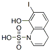 8-HYDROXY-7-IODOQUINOLINESULFONICACID 结构式