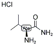 L-缬氨酰胺盐酸盐 结构式