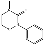 Dihydro-4-methyl-2-phenyl-2H-1,2,4-oxadiazin-3(4H)-one Structure