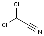 Dichloroacetonitrile Struktur