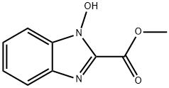 2-Benzimidazolecarboxylicacid,1-hydroxy-,methylester(8CI) Structure