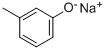3-甲基苯酚钠, 3019-89-4, 结构式