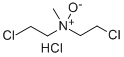 chlormethine N-oxide hydrochloride Structure