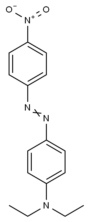 N,N-DIETHYL-4-(4-NITROPHENYLAZO)ANILINE Structure