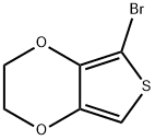 2-溴-3,4-乙撑二氧噻吩 结构式