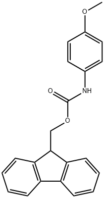 Carbamic acid, (4-methoxyphenyl)-, 9H-fluoren-9-ylmethyl ester (9CI) 结构式