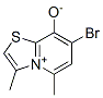 7-Bromo-3,5-dimethylthiazolo[3,2-a]pyridinium-8-olate 结构式