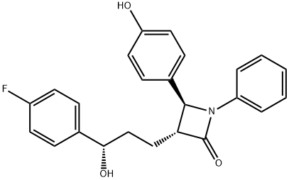 依泽替米贝去氟代类似物, 302781-98-2, 结构式