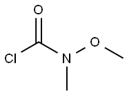 N-甲氧基-N-甲基氨基甲酰氯 结构式