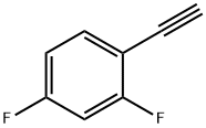 1-乙炔基-2,4-二氟苯 结构式