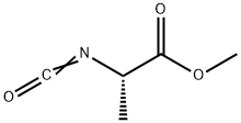 (S)-(-)-2-异氰酰基丙酸甲酯 结构式